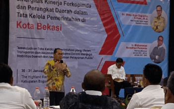 Wali Kota Makassar dua periode, Danny Pomanto Bawakan Materi Sinergitas Pemerintahan di Hadapan Forkopimda Bekasi