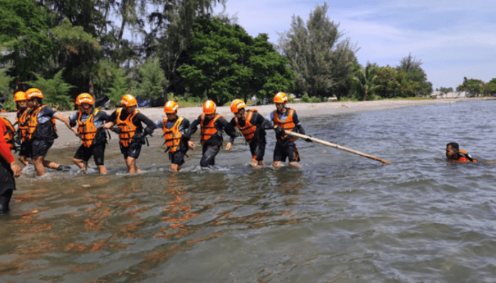PT Vale IGP Pomalaa dan Basarnas Kendari Latih Masyarakat Samaturu Keterampilan SAR
