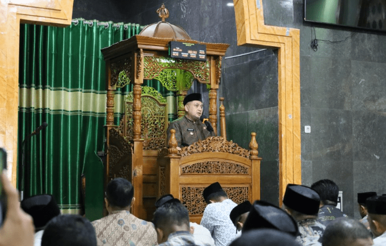 Peringatan Isra Mikraj 1447 Hijriah tingkat Pemerintah Kota Makassar Tahun 2026 di Masjid Rahmatul Ilham