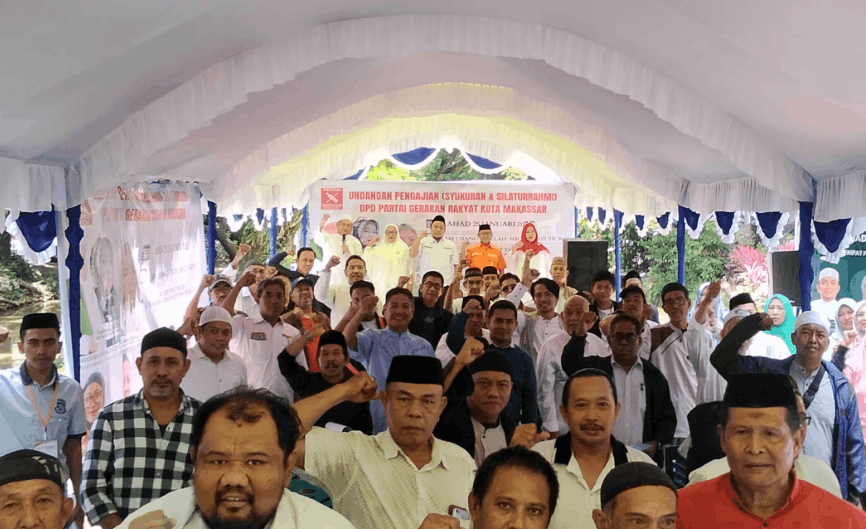 Syukuran dan Silaturahmi DPD Partai Gerakan Rakyat Kota Makassar