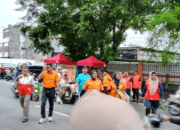 HUT Perdana Gerakan Rakyat, DPD Makassar Gelar Aksi Sosial di Jalan Sunu