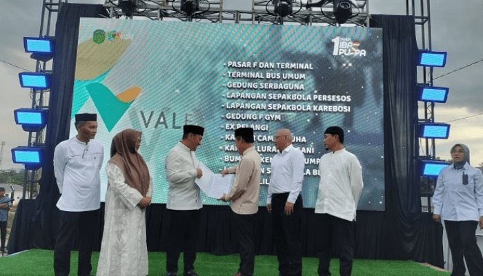 Dorong Optimalisasi Infrastruktur, PT Vale Hibahkan Sejumlah Fasilitas ke Luwu Timur