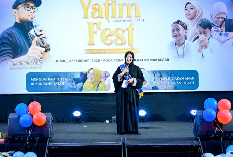 Fatmawati Rusdi Dikukuhkan jadi Bunda Anak Yatim