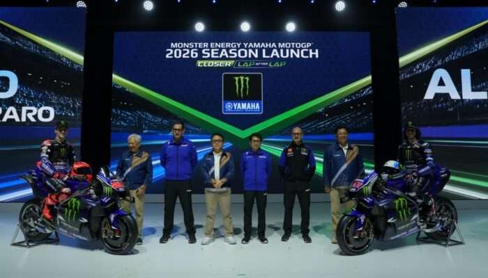 Monster Energy Yamaha MotoGP Luncurkan Livery 2026 di Jakarta, Tanda Resmi Masuk Era Mesin V4