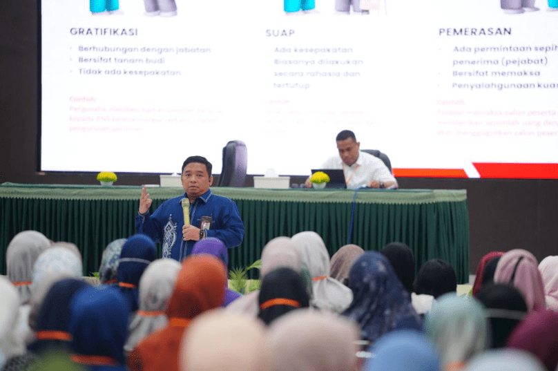KPK Paparkan Strategi Pencegahan Korupsi dan Penguatan Tata Kelola kepada Peserta Ramadhan Leadership Camp Sulsel