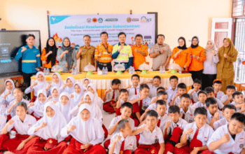PT Vale Bersama BPBD dan Mitra Perkuat Edukasi Tanggap Bencana Bagi Siswa SD di Morowali