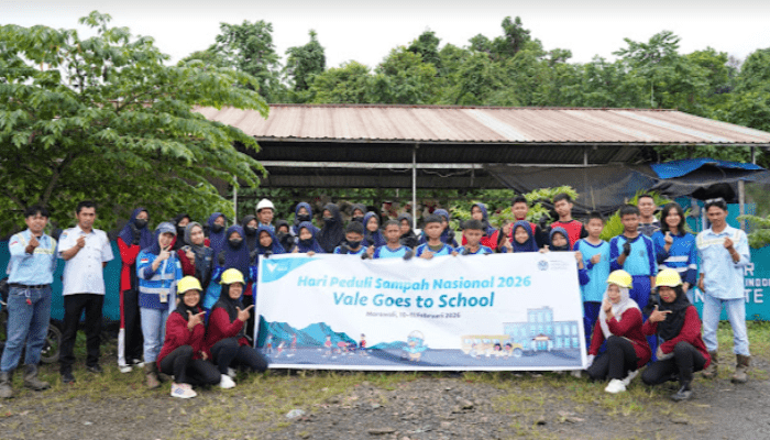 Peringati HPSN, PT Vale Edukasi Pengelolaan Sampah ke Sekolah di Morowali