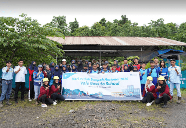 Peringati HPSN, PT Vale Edukasi Pengelolaan Sampah ke Sekolah di Morowali