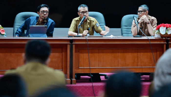 Plt Kadis Kominfo Sulsel Perdana Pimpin Rapat, Tekankan Penguatan Peran Humas
