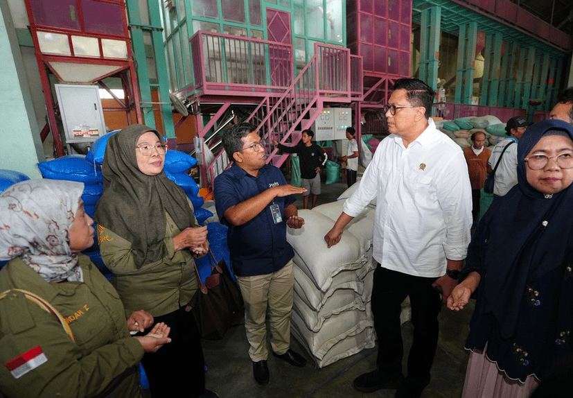 Satgas Sapu Bersih Tinjau Gudang Beras dan RPH di Gowa, Pastikan Stok dan Mutu Terjaga