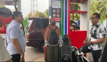 Wabup Muhtar Sidak APMS, Pastikan Stok BBM Selayar Segera Normal
