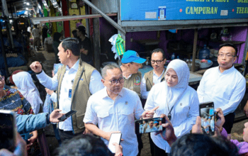 Wagub Sulsel Dampingi Menko Pangan Pastikan Harga Pangan Stabil Jelang Ramadan