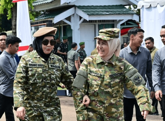 Aliyah Mustika Ilham Hadiri Latsarmil Komcad ASN di Gowa, Tekankan Semangat Bela Negara