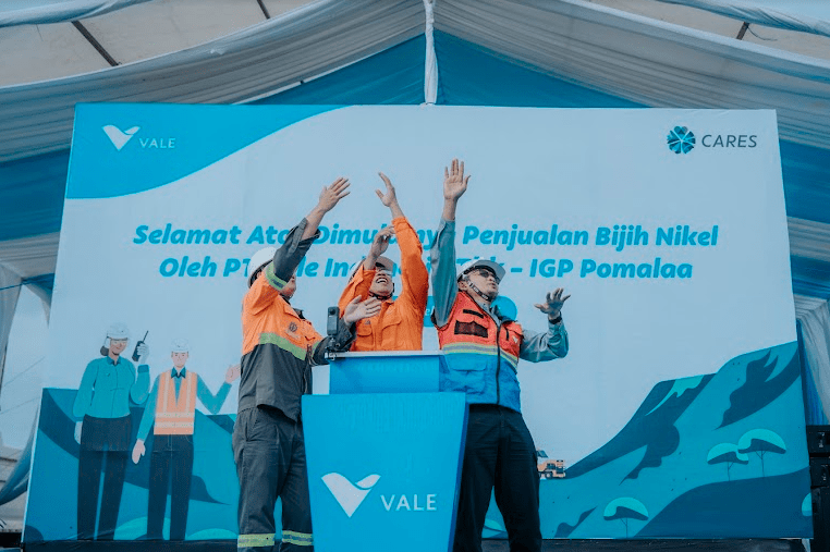 PT Vale Catat Penjualan Perdana Nikel IGP Pomalaa, Masuki Fase Operasional
