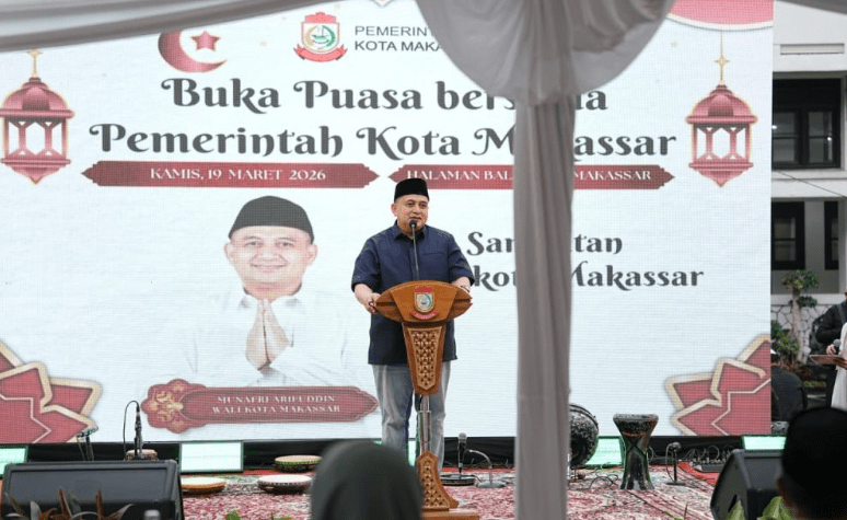 Pemkot Makassar Gelar Buka Puasa Bersama Forkopimda di Penghujung Ramadan