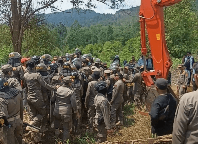 Land Clearing Proyek PSN di Lutim Tuai Penolakan, LBH Soroti Pendekatan Aparat