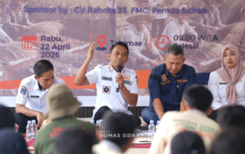 Bupati Syaharuddin Tegaskan Kesejahteraan Petani Prioritas Utama dalam Capaian 1 Juta Ton Gabah