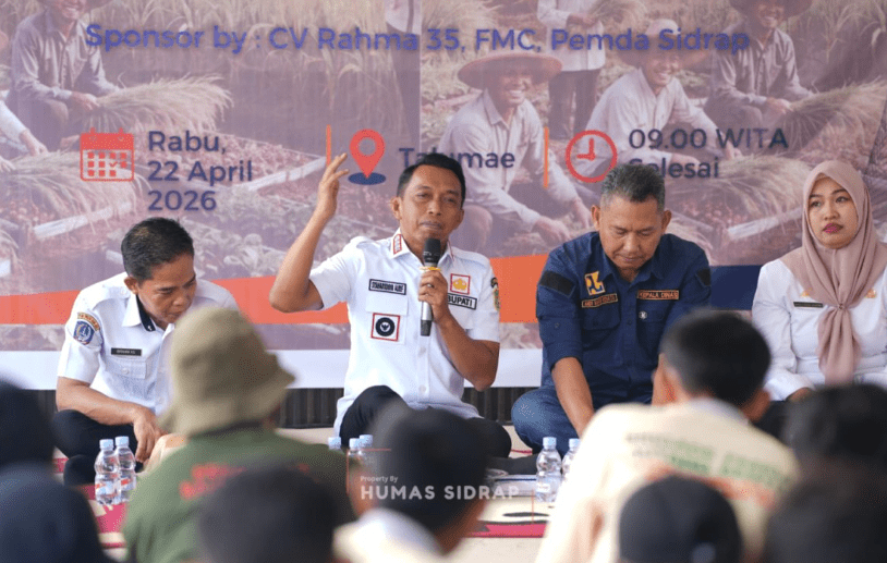 Bupati Syaharuddin Tegaskan Kesejahteraan Petani Prioritas Utama dalam Capaian 1 Juta Ton Gabah