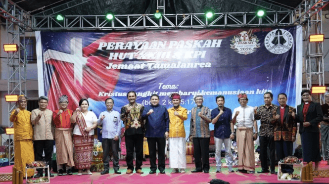 Hadiri Perayaan Paskah, Munafri Tegaskan Komitmen Makassar sebagai Kota Inklusif