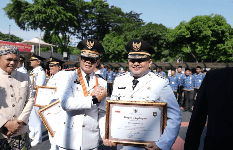 Hari Otda 2026, Kota Makassar Sabet Penghargaan Nasional Kinerja Pemerintahan Terbaik