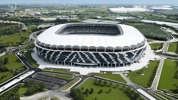 Ilustrasi Stadion Untia