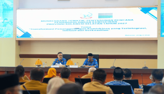 Pemprov Sulsel Dorong Penanggulangan Kemiskinan Berbasis Data dan Terintegrasi