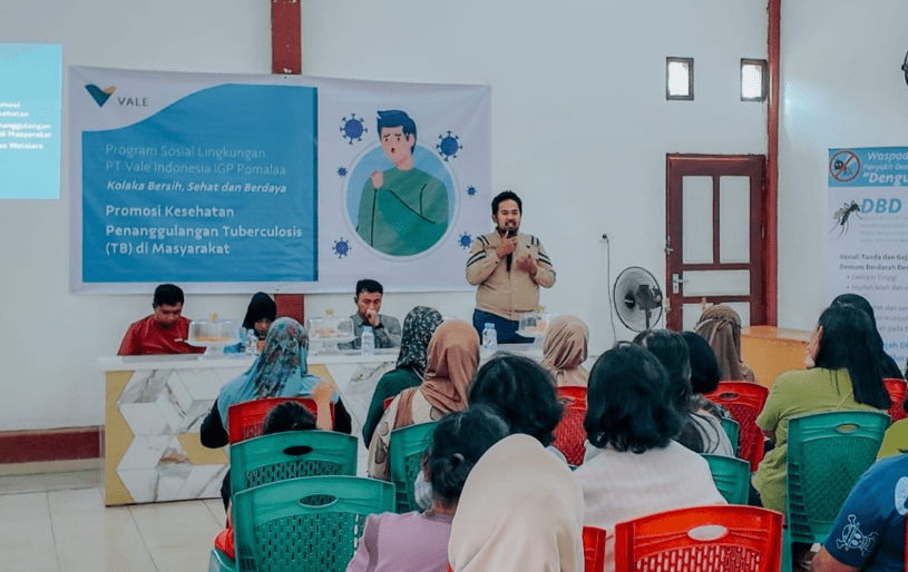 PT Vale Gencarkan Edukasi TBC di Kolaka, Libatkan Warga hingga Puskesmas