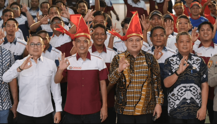 Pelantikan ORADO Sulsel, Munafri Tekankan Domino sebagai Sarana Bangun Karakter