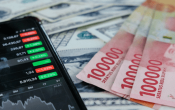 Ilustrasi Kurs Rupiah Melemah