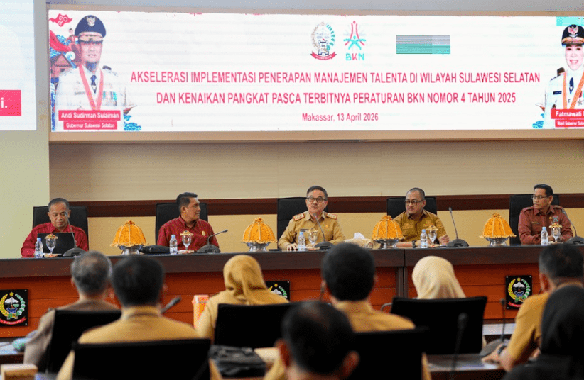 Sekda Sulsel Dorong Akselerasi Manajemen Talenta ASN