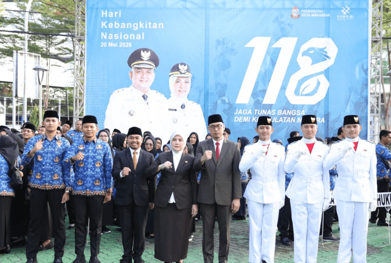 Aliyah Mustika Ilham Jadi Inspektur Upacara Hari Kebangkitan Nasional ke-118 di Makassar