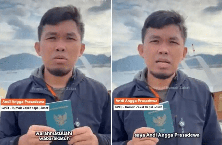 Potret aktivis kemanusiaan asal Luwu Raya, Andi Angga Prasadewa