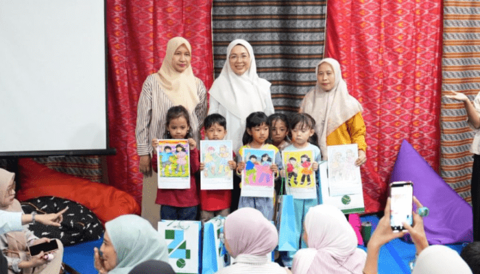 Bunda PAUD Makassar Kembali Luncurkan Buku Anak Bertema Lingkungan di MIWF 2026