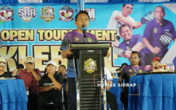 Bupati Sidrap Puji Turnamen Pickleball Mario Cup 2026