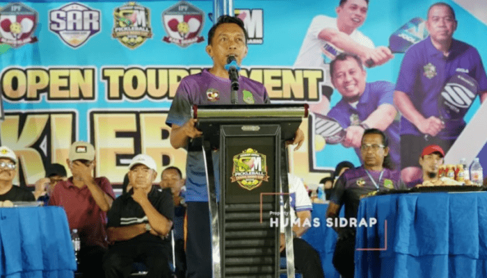 Bupati Sidrap Apresiasi Turnamen Pickleball Mario Cup 2026
