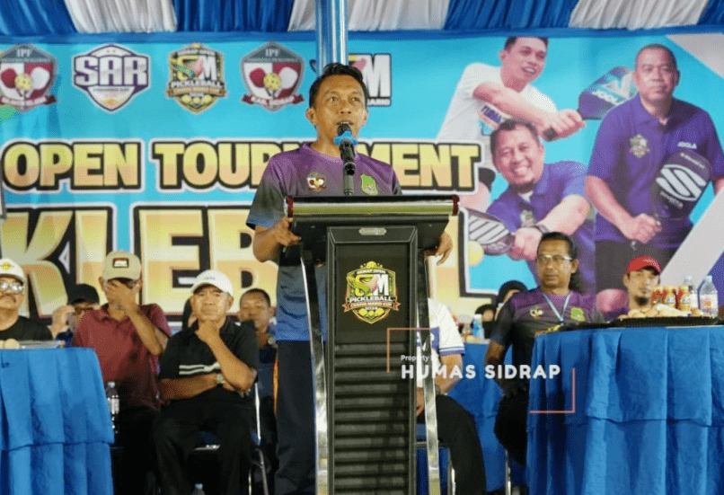Bupati Sidrap Puji Turnamen Pickleball Mario Cup 2026