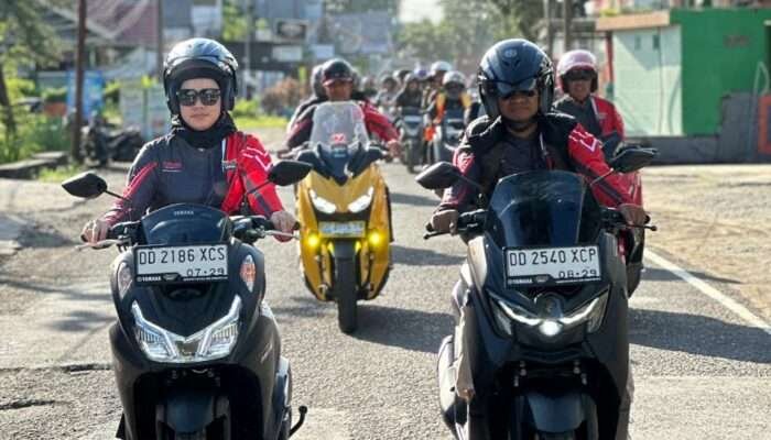 Ribuan Riders Padati Bone dalam Gelaran MAXi Yamaha Day 2026