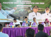 Hadapi Kemarau 2026, Luwu Timur Siapkan Strategi Percepatan Tanam