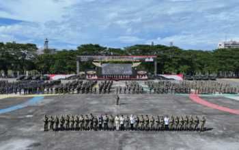 Sulsel Kukuhkan 500 Komcad ASN, Dukung Program Bela Negara Prabowo