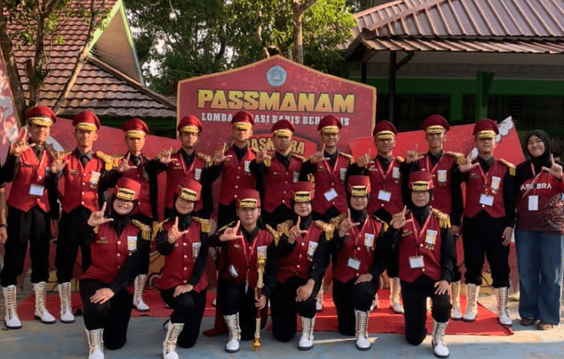 Tim Pasgardas SMPN 1 Malili Borong 4 Trofi di LKBB Passmanam II se-Sulawesi 2026