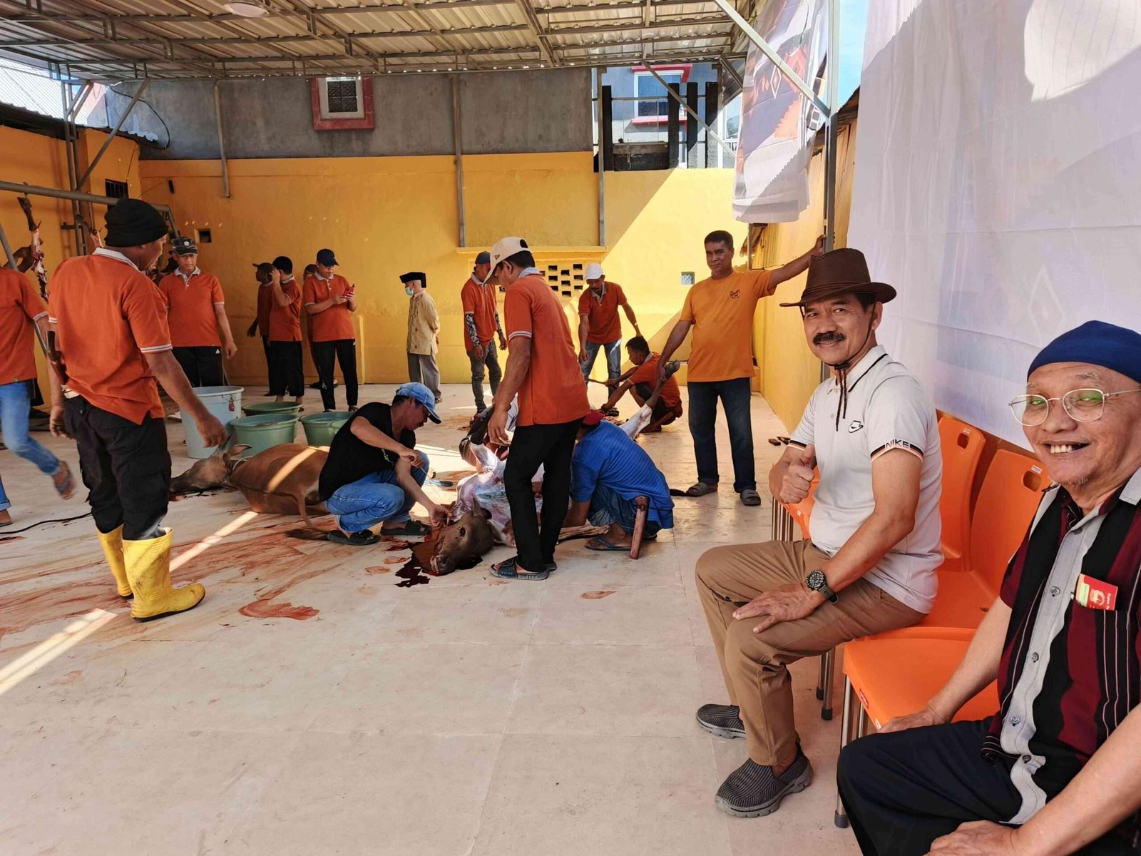 Idul Adha 1447 H, Masjid Jannatul Firdaus Telkomas Sembelih 13 Sapi dan 2 Kambing