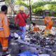 Perkuat Mitigasi Banjir, BPBD Makassar Bersihkan Kanal Mamajang