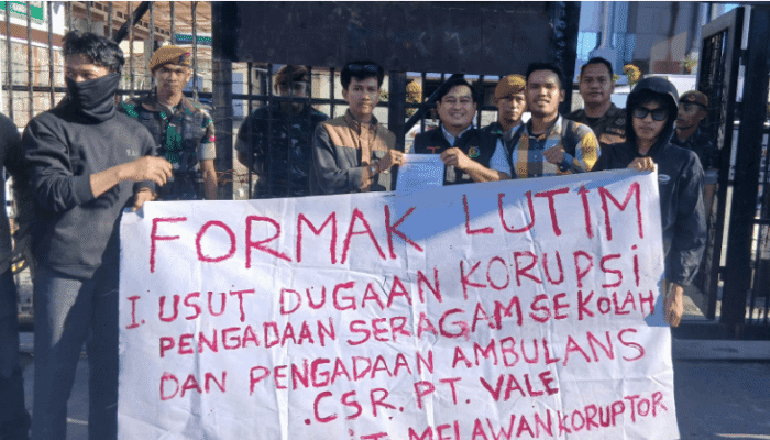 Aliansi MUAK Dukung FORMAK LUTIM Kawal Dugaan Korupsi di Luwu Timur