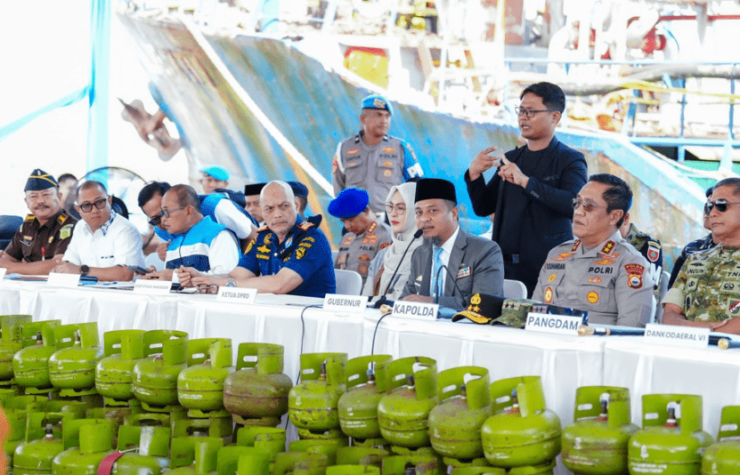 Gubernur Andi Sudirman Apresiasi Ditreskrimsus Polda Sulsel Ungkap Penyalahgunaan BBM dan LPG Subsidi
