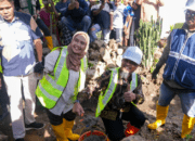 Gubernur Sulsel Ground Breaking Paket 1 MYP Rehabilitasi Daerah Irigasi Apparang Hulu
