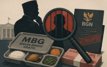 Ilustrasi Korupasi MBG