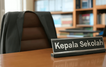 Ilustrasi Meja Kepala Sekolah