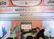 Fazzio dan Grand Filano Jadi Kanvas Kreativitas di Yamaha CLASSY Modifest 2026 Makassar
