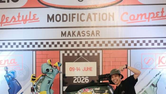 Fazzio dan Grand Filano Jadi Kanvas Kreativitas di Yamaha CLASSY Modifest 2026 Makassar