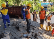 Pemkot Makassar Kini Benahi Trotoar dan Drainase Bulogading